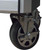 Homak BK04041062 H2PRO Series 41in 6-Drawer W/2-Drawer Compartment Roller, Black