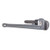 K Tool 49118 Aluminum Pipe Wrench, 18" Long, Lightweight, with Hardened Jaws, Nuts and Teeth