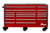 Homak HX04072173 Cassetta portautensili con cassettiera HXL da 182 cm, con 18 cassetti, rossa