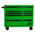 Homak RS PRO 9 Drawer Rolling Cabinet, 41 in., Lime Green (LG04004193)