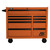 Homak og04004193 41 Zoll RS Pro Rollschrank mit 9 Schubladen, orange