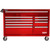 Homak rd04054210 Gabinete de herramientas con ruedas para cajón serie pro ii de 54 pulgadas, rojo