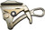 Klein Tools 1716-60 Agarre de mandíbula paralela, alambre de HDPE de 0,7 a 1,3 pulgadas