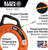 Klein Tools 56014 Fiberglass Fish Tape with Spiral Leader, 200-Foot