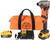 Klein Tools BAT20LW1 90-Degree Impact Wrench Kit