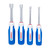 Lenox LXHT60903 4-Piece Bi-Material Handle Hex Screwdriver Set