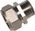 Maxline M8003 Straight Fitting for 3/4-Inch Tubing with 3/4-Inch Male NPT Thread