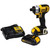 Dewalt jb-dwdcf885c2 最大 20v 1/4 インチ コードレス インパクト ドライバー キット、1.5ah バッテリー (2 本)