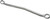 Lisle 21mm & 24mm Caster Camber Wrench (41640)