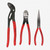 KNIPEX 3-Piece Pliers Set with Cobra Pliers (002008US2)