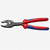 Knipex 82 02 200 pince à joint coulissant double prise - multiprise, 8 pouces