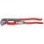 Knipex 83 61 020 Pipe Wrench S-Type with Rapid Adjustment, 2-Inch (8361020)