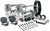 VIAIR Dual Chrome 380C Compressor 200 PSI High-Performance Value Pack Kit (38003)