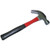 K Tool 71772 Claw Hammer, 20 oz, High Carbon Steel Head, Curved Claw, with Fiberglass Handle and Rubber Grip