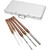 Shop Fox 5-Piece Deluxe HSS Lathe Chisel Set with Walnut Handles (D3790)