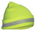 SAS Safety 690-1711 Yellow Knit Beanie w/ Reflective Trim