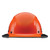 Lift Safety hdf50c-19oc dax five 50 capacete de fibra de carbono com aba completa - laranja