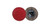 Shark Industries 12622 2" Red Ceramic Grinding Discs Rolock 24 Grit - 25 Pk