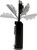 STKR Concepts 00385 flexit 6.5 luz de bolsillo - linterna LED de 650 lúmenes, negro/gris