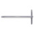 Beta Tools 951 2.5 T-Handle Key Wrench, 2.5mm (009510525)