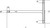 Beta Tools T-Handle Wrench, Male, 7/64" (009510751)