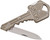 SOG Folding Key Knife 1.5" Drop Point Stainless Steel Body (SOG-KEY102-CP)