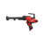 Pistola de calafetagem Milwaukee m12 com punho de pistola sem fio de 10 onças. cartucho (2441-20)