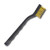 K Tool 74106 Miniature Brass Brush, with Molded Polypropylene Handle, 7" Long