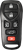 Ilco rke-nis-6b1 con telecomando e chiave Nissan a 6 pulsanti