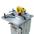 Baileigh 1019407 220V 1Ph 3 hp 2-Speed ​​Spindle Shaper، 27 بوصة × 25 بوصة طاولة عمل