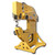 Baileigh 1011838 220v 3-faset multifunktions krafthammer. 1/8" gauge mild