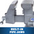 Wilton 4800R Model Reversible Bench Vise w/ 8" Jaw Width (28823)