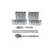 Titan Tools Mechanic SAE/MM Socket Set 1/4" Drive 47-Piece (66947)