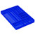 Ernst 5022 10,5 x 10,5" 3-przedziałowa taca na narzędzia - niebieska