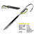 KILIMANJARO (92) 910039 Cuchillo machete de sierra de 24 pulgadas, punta de punta caída