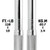 Powerbuilt 944001 Alltrade 3/8 &1/2 Dual Dr Torque Wrench (10-150')