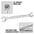 Powerbuilt 640185 Alltrade SAE Flare Nut Wrench Set, 4 Piece, Silver (JB-ALT-640185)