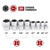 Powerbuilt 9 Piece SAE Hex Key Wrench Set for Damaged Fasteners, Standard, Grip Rusted, Rounded Powerbuilt 9 Piece SAE Hex Key Wrench Set for Damaged Fasteners, Standard, Grip Rusted, Rounded