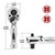 Powerbuilt Dual-Head Stubby Ratchet 1/4-in & 3/8-in (640931)