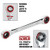 Powerbuilt E10/E12 Ratcheting Double Box-End E-Star Wrench (641760)