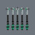 Wera 8100 SB 6 3/8" Drive Ratchet Set, SAE, Torx, 29-Piece