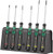 Wera Kraftform Micro Slotted/Phillips Electronics Screwdriver Set – 6 Pieces (05118150001)