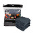 Chemical Guys MIC34703 Happy Ending Ultra Plush Edgeless Microfiber Towel, Black