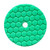 Chemical Guys 6" Green Hex-Logic Med-Heavy Cutting Pad (BUFX113HEX6)