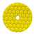 Chemical Guys 5" Yellow Hex-Logic Heavy Cutting Pad (BUFX111HEX5)