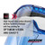 משקפי פרימיום Jackson Safety 21000 GPL500 עם מגן פנים נתיק, כחול
