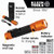 Klein Tools 56413 Rechargeable 2-Color LED Flashlight, Holster, Spotlight