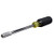 Klein Tools 65129 2-in-1 Nut Driver, Hex Head Slide Drive, 6-Inch