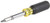 Klein Tools 32500MAG Tournevis/tourne-écrou magnétique multi-embouts, outil 11 en 1