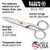 Klein Tools 2100-5 Electrician Scissors for Heavy-Duty Cutting, 5-1/4-Inch
